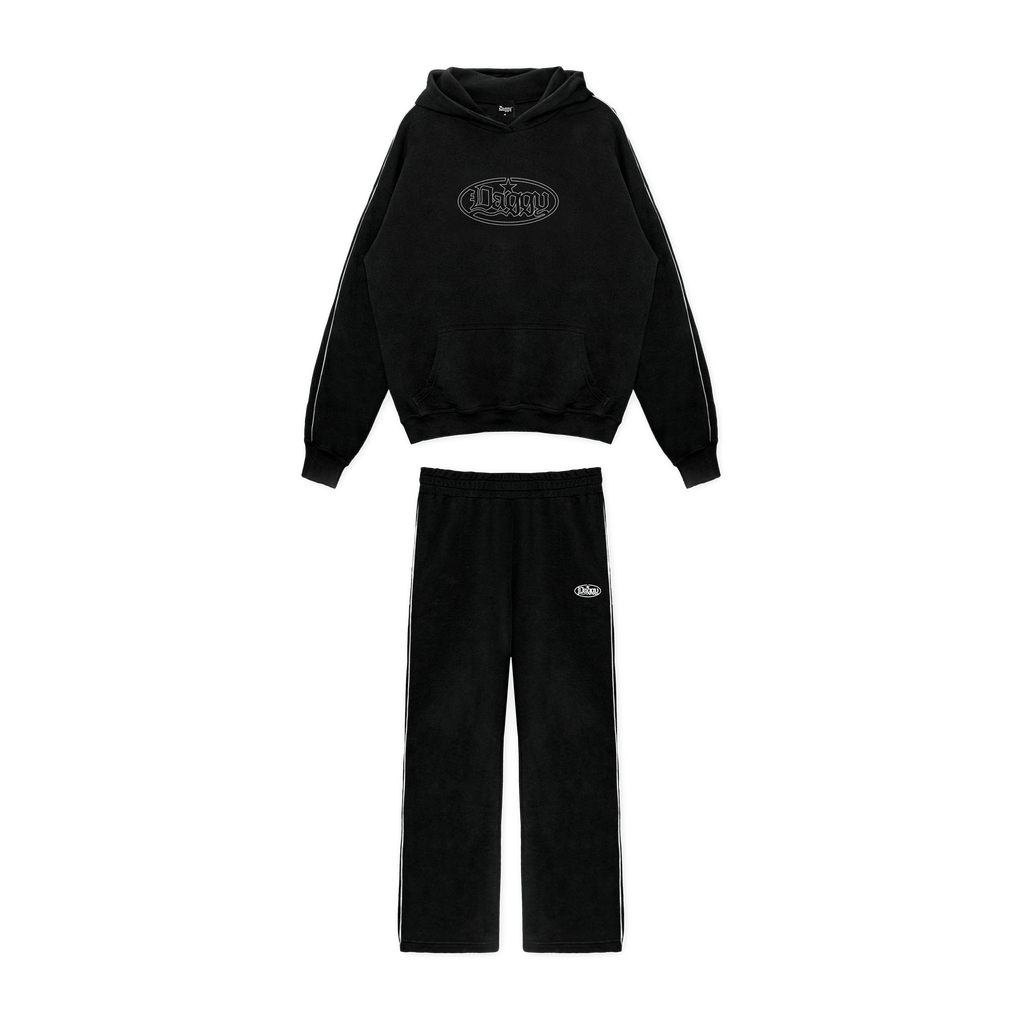 Astro Black Tracksuit Combo