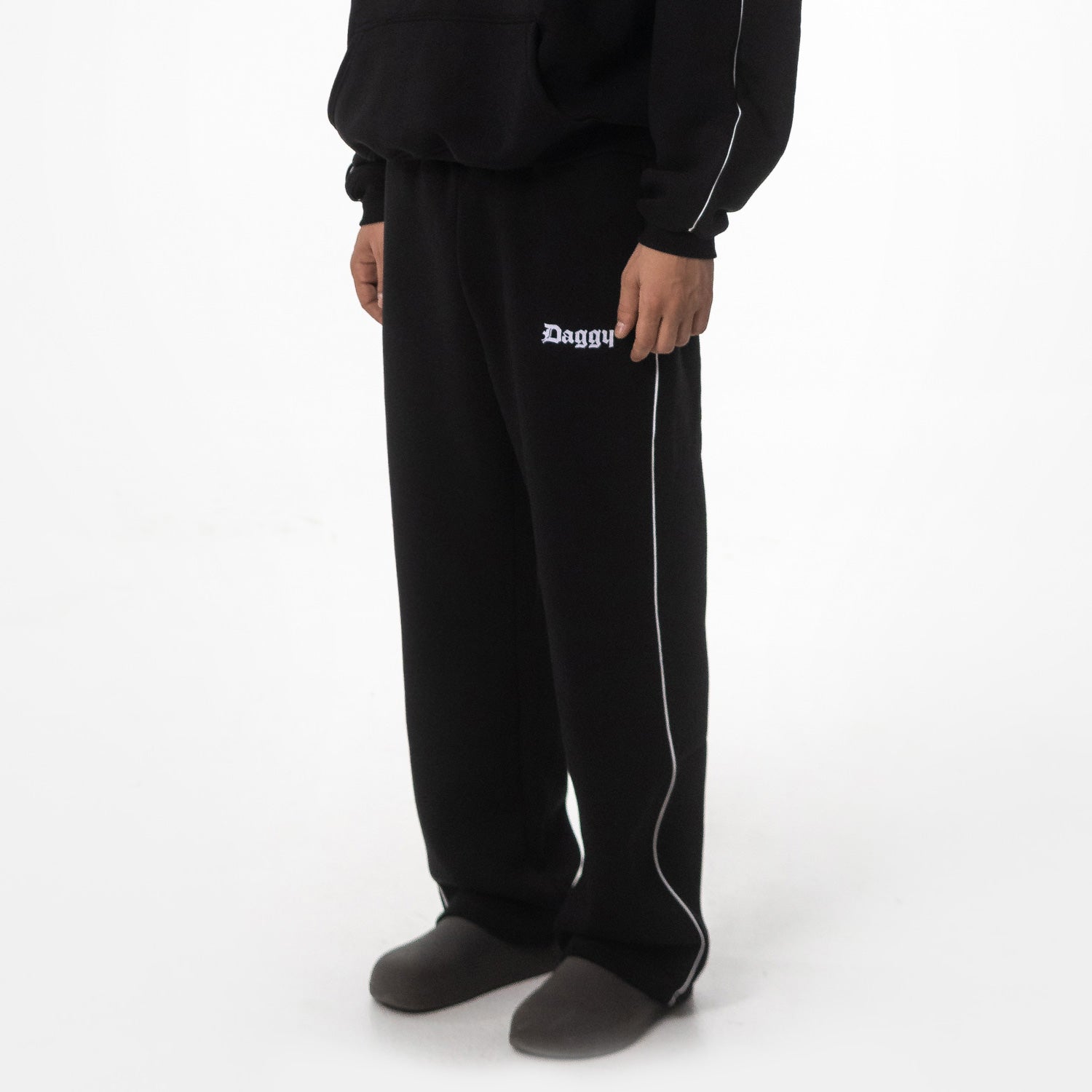 Essential Black Trackpants