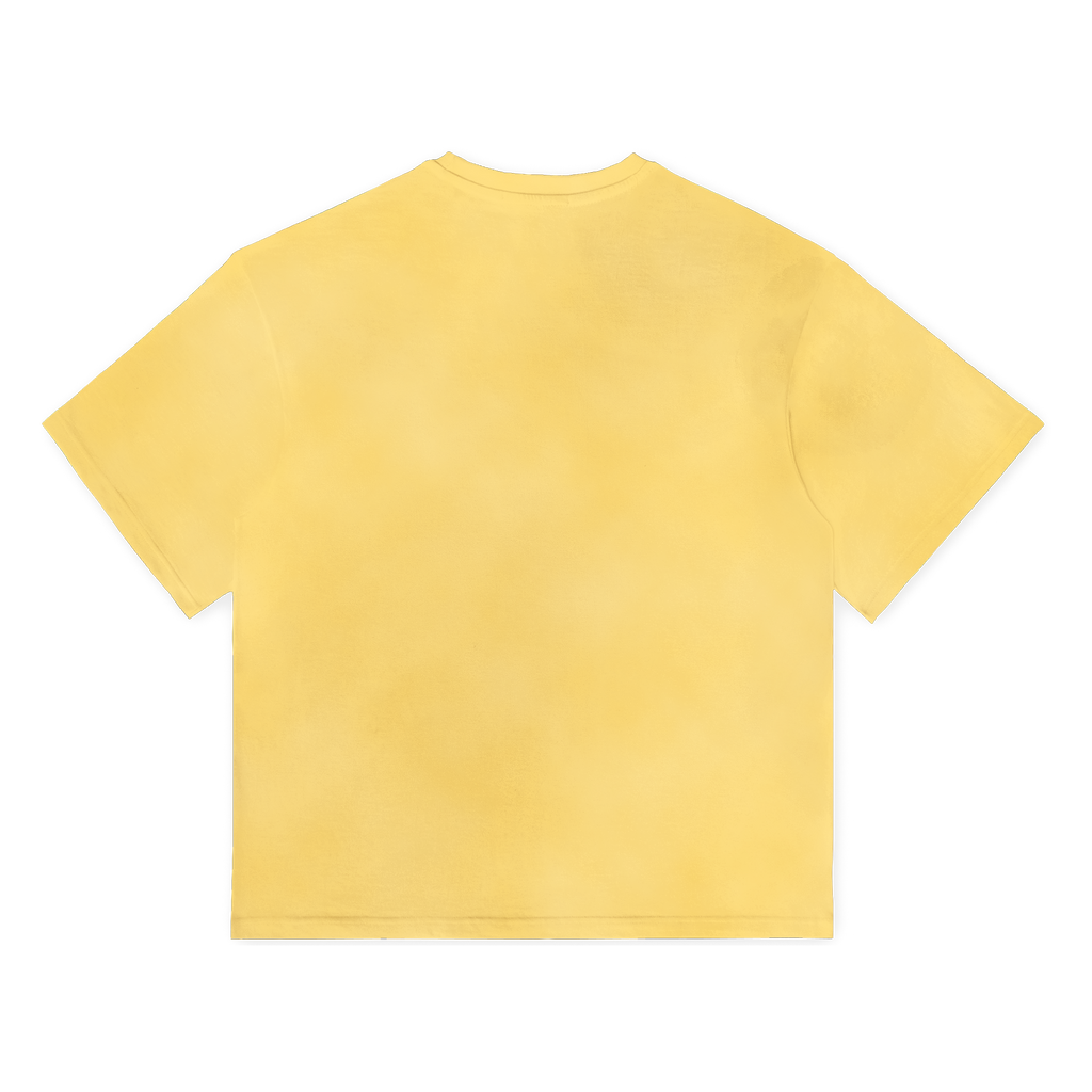 RIOT Washed Yellow T-shirt