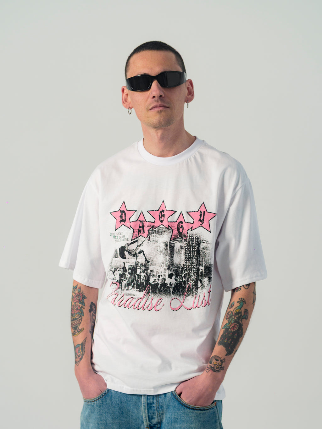 Paradise Lust White T-shirt