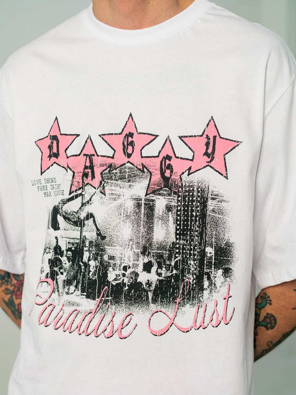 Paradise Lust White T-shirt