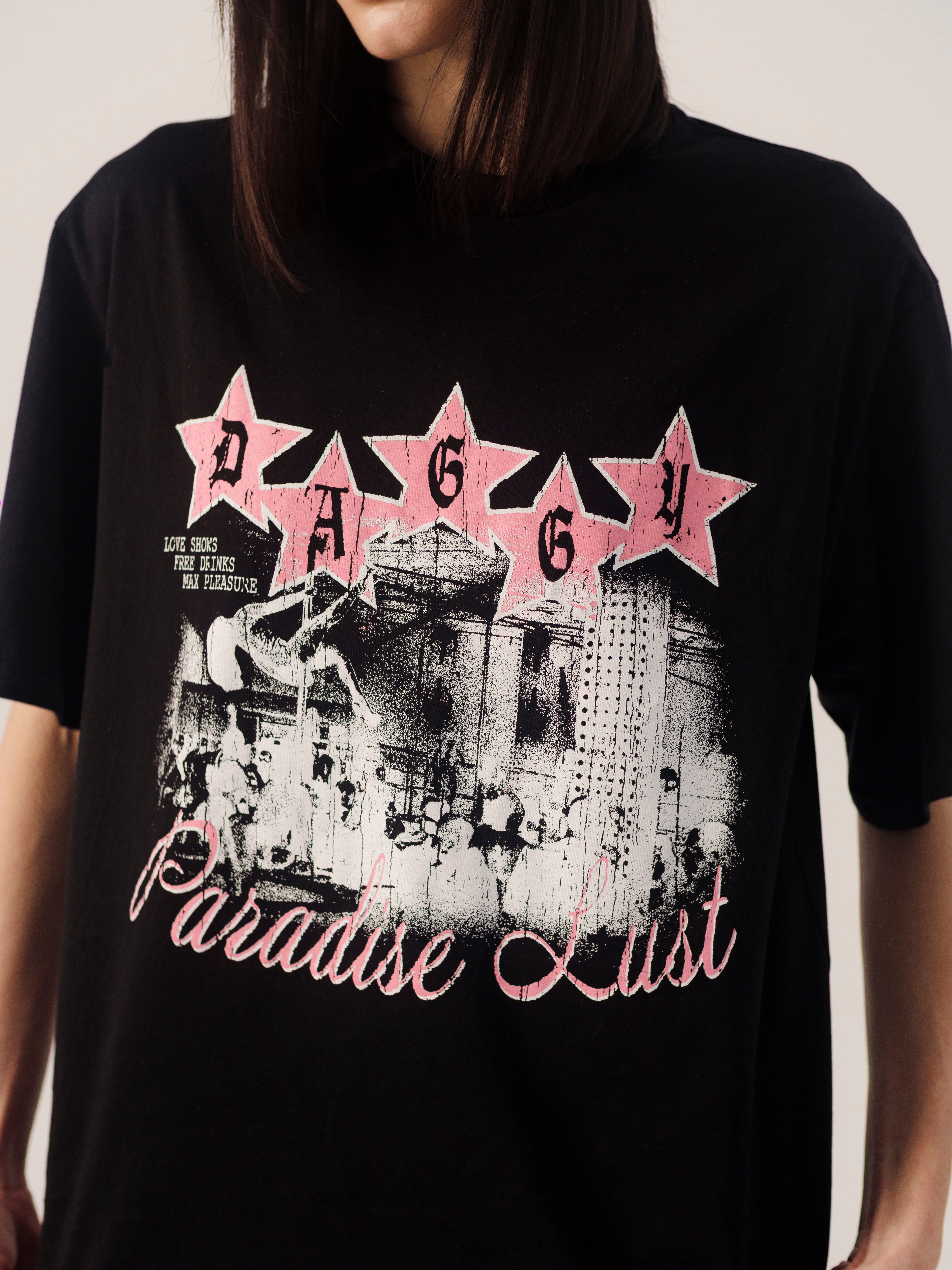 Paradise Lust Black T-shirt
