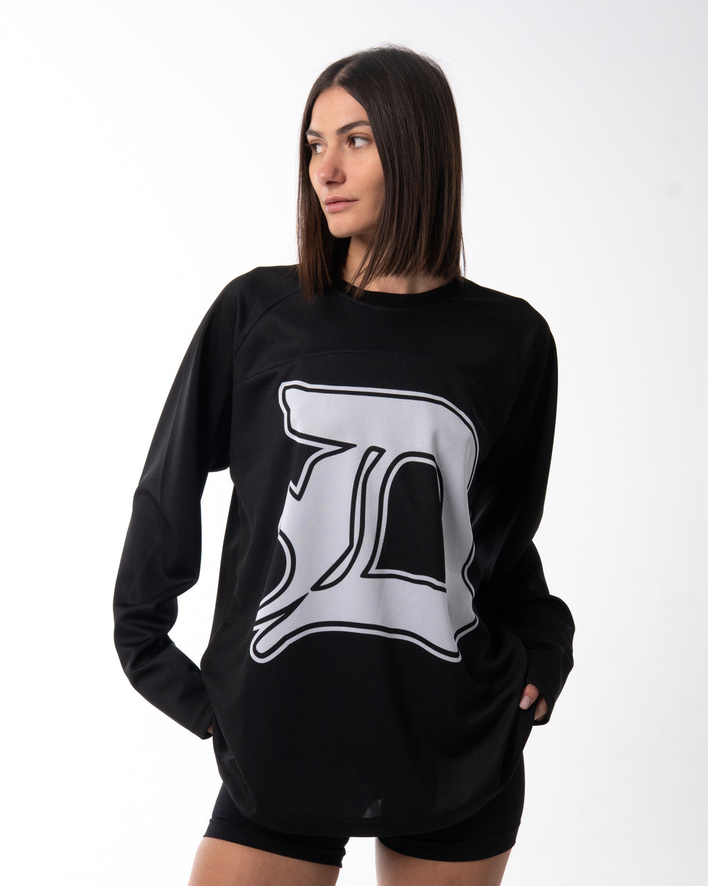Mono-Gram Black Jersey Longsleeve