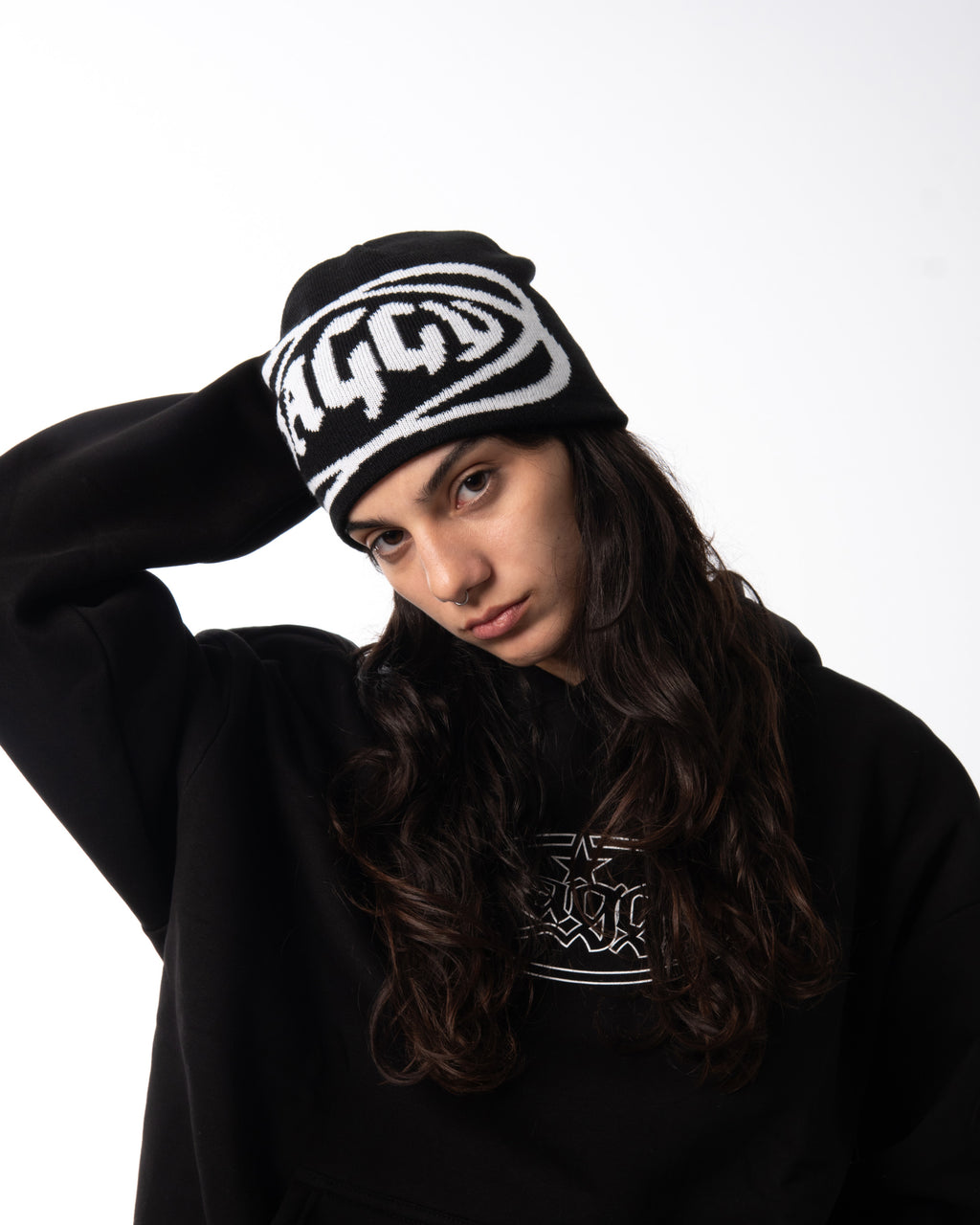 Phantom Black Beanie