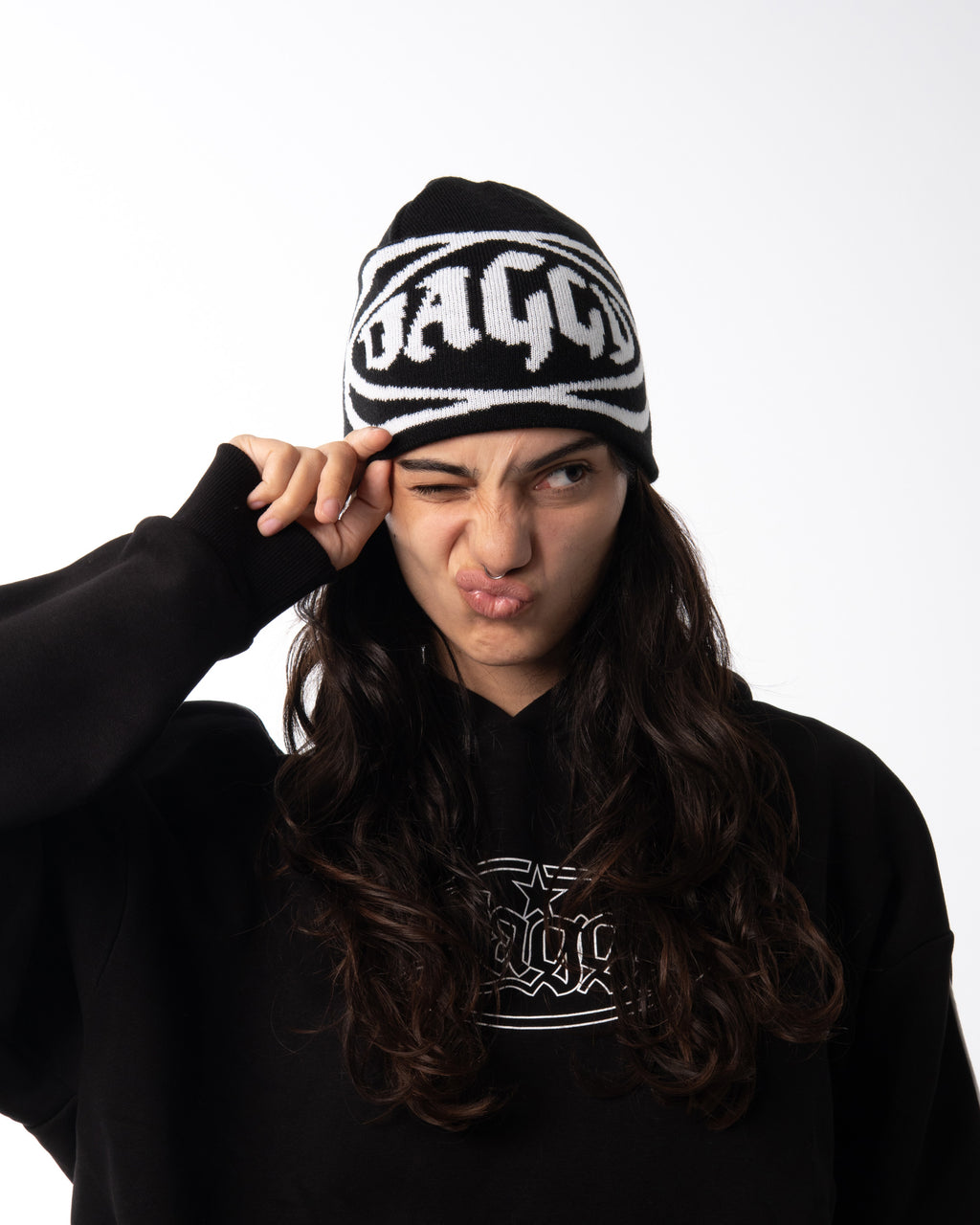 Phantom Black Beanie