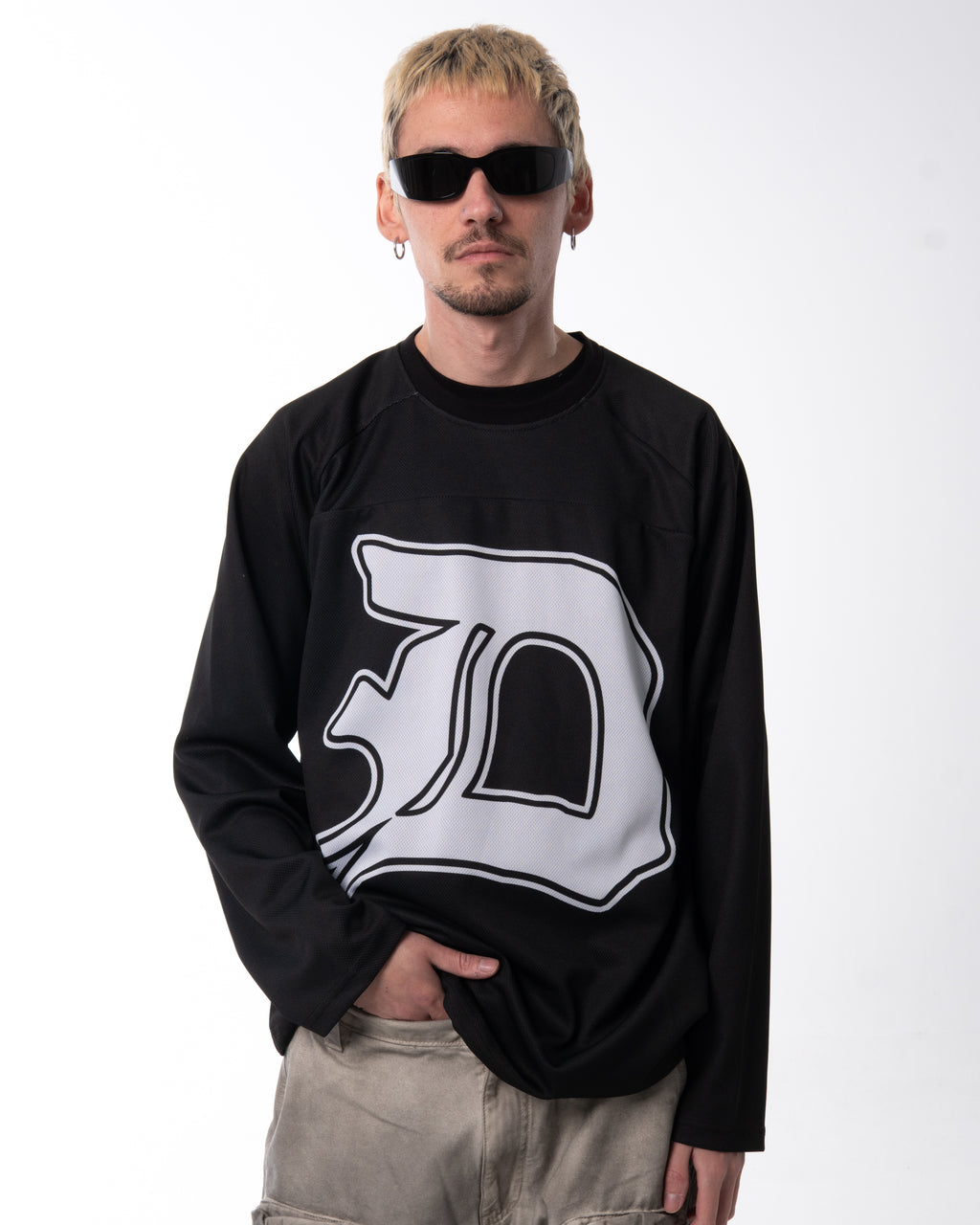 Mono-Gram Black Jersey Longsleeve