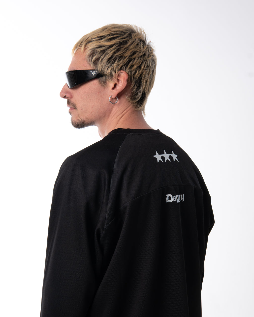 Mono-Gram Black Jersey Longsleeve
