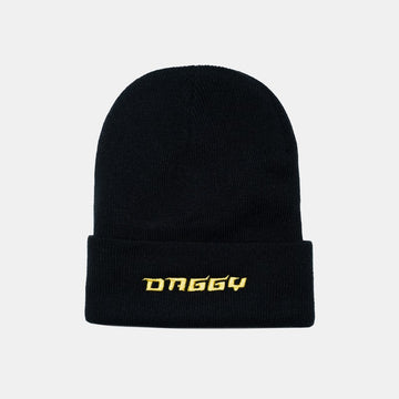 Beanie Black Daggy