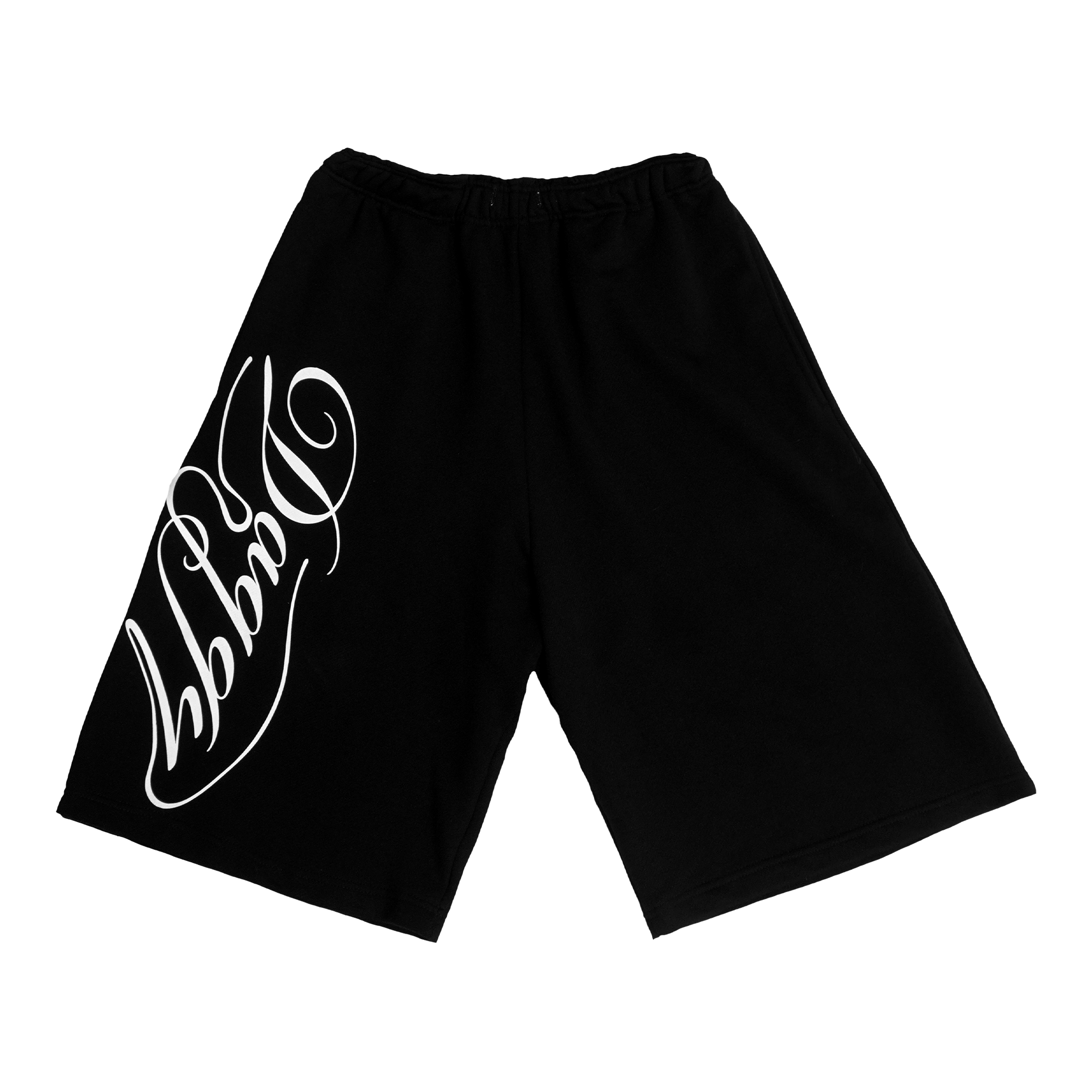 Black Daggy Shorts