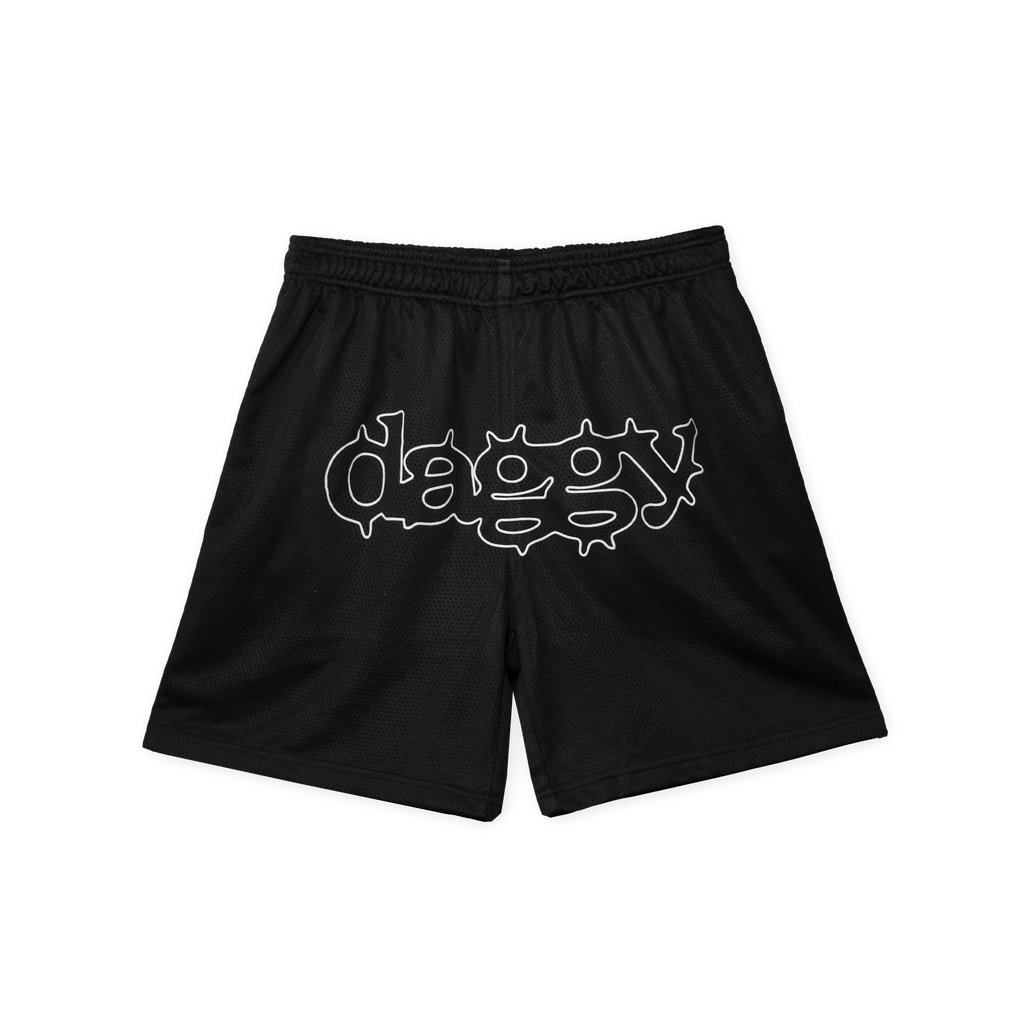 "Spikes" Mesh Jersey Shorts