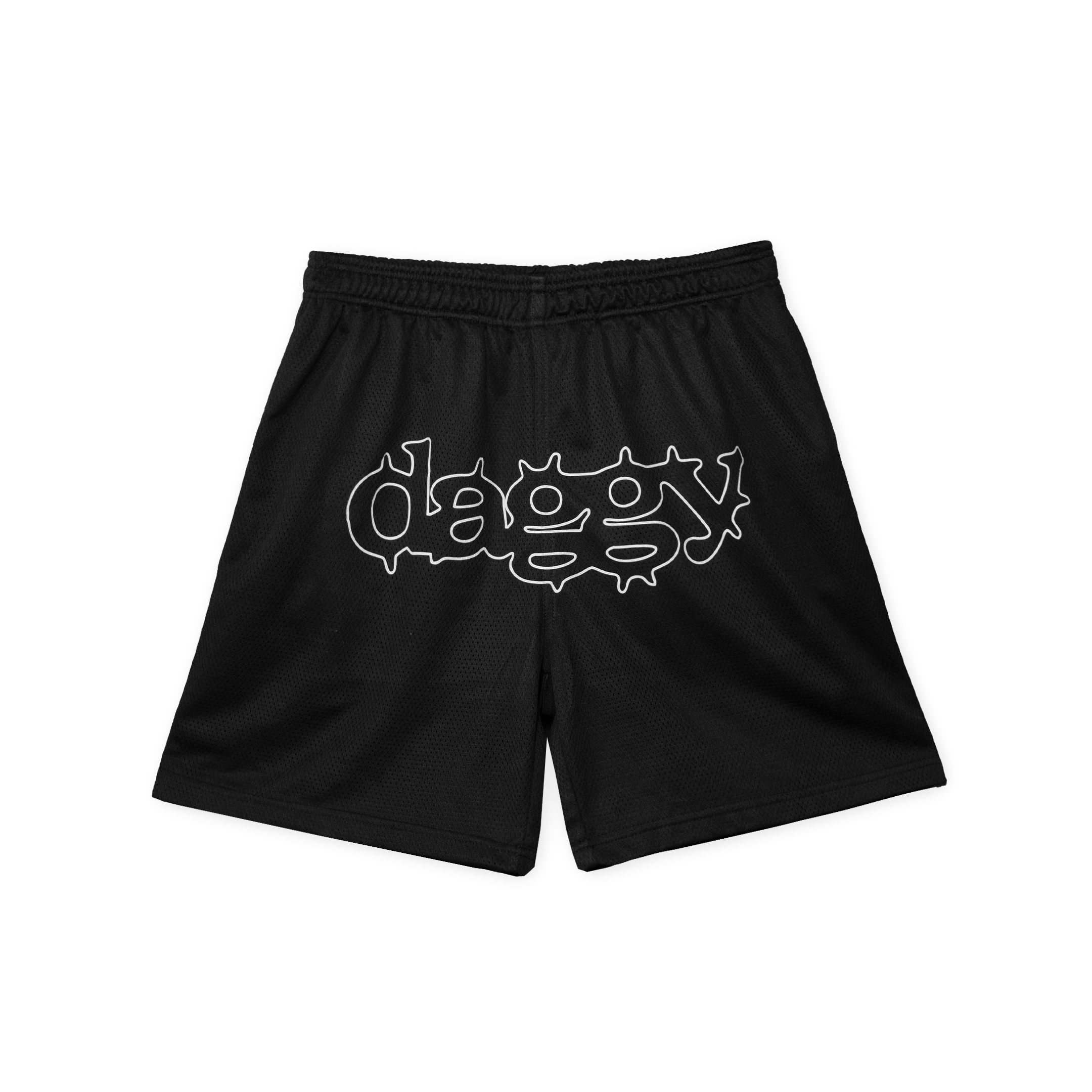 "Spikes" Mesh Jersey Shorts