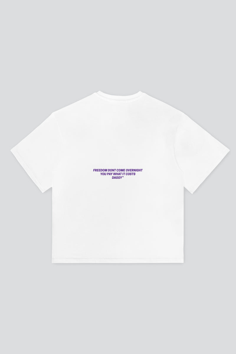 “Phantom” White/Purple T-shirt