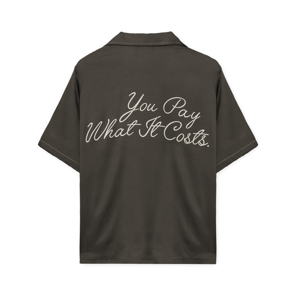 Olive "Bowling" Button-up shirt