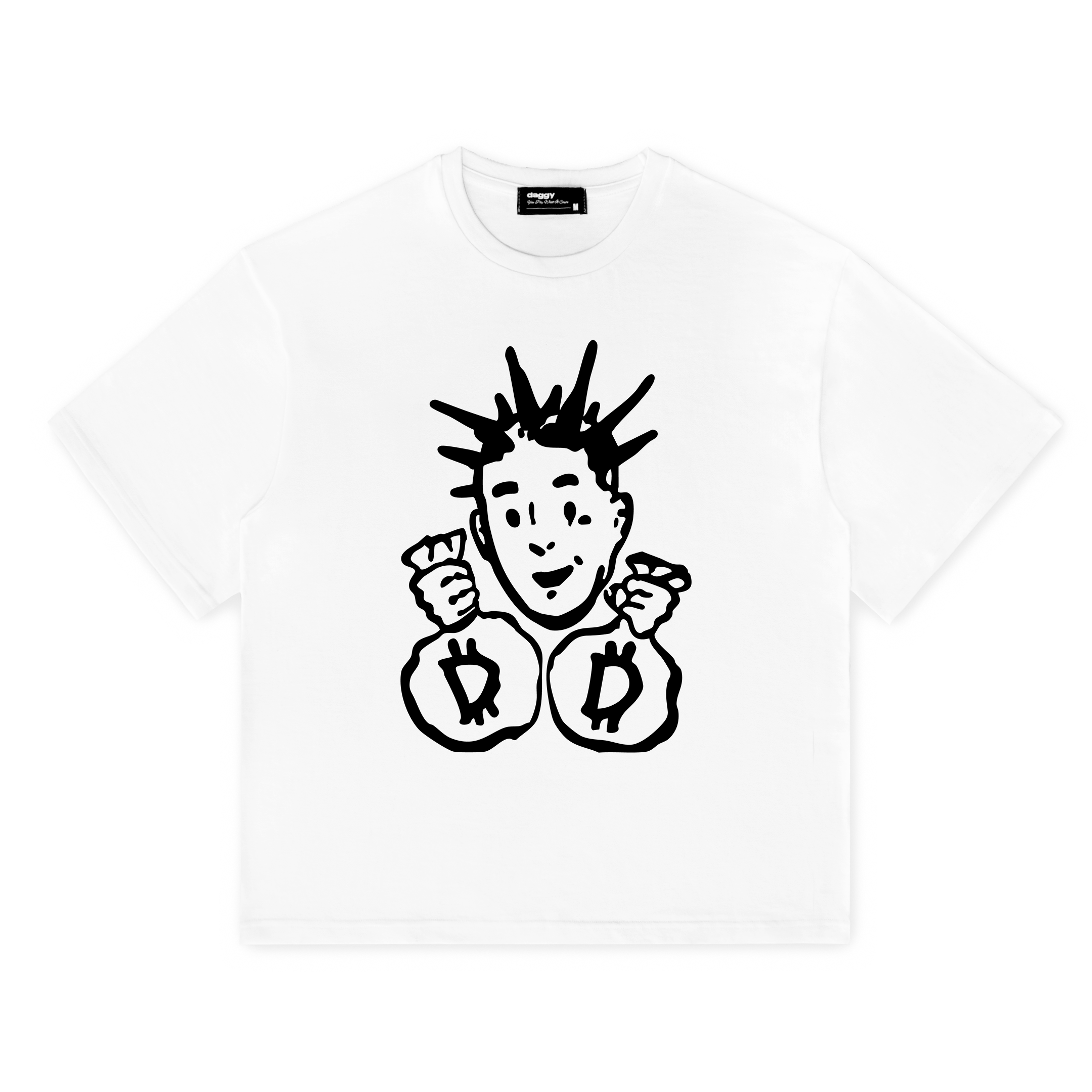 "Punk Money" White T-Shirt