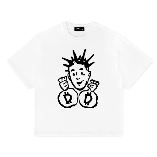 "Punk Money" White T-Shirt