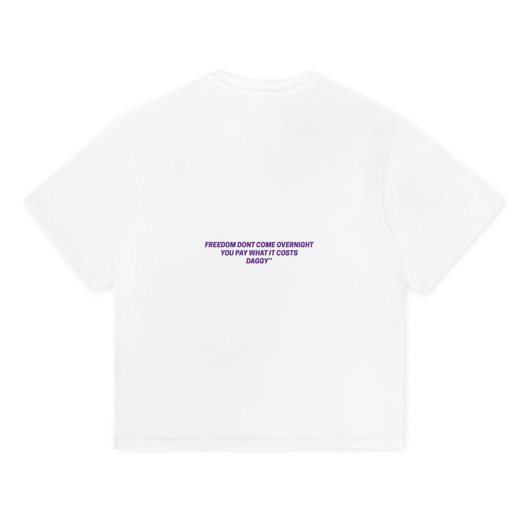 “Phantom” White/Purple T-shirt